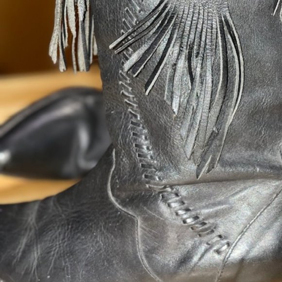 Circle S Tonka Vintage Western Boots Size 8.5 - Picture 2 of 8